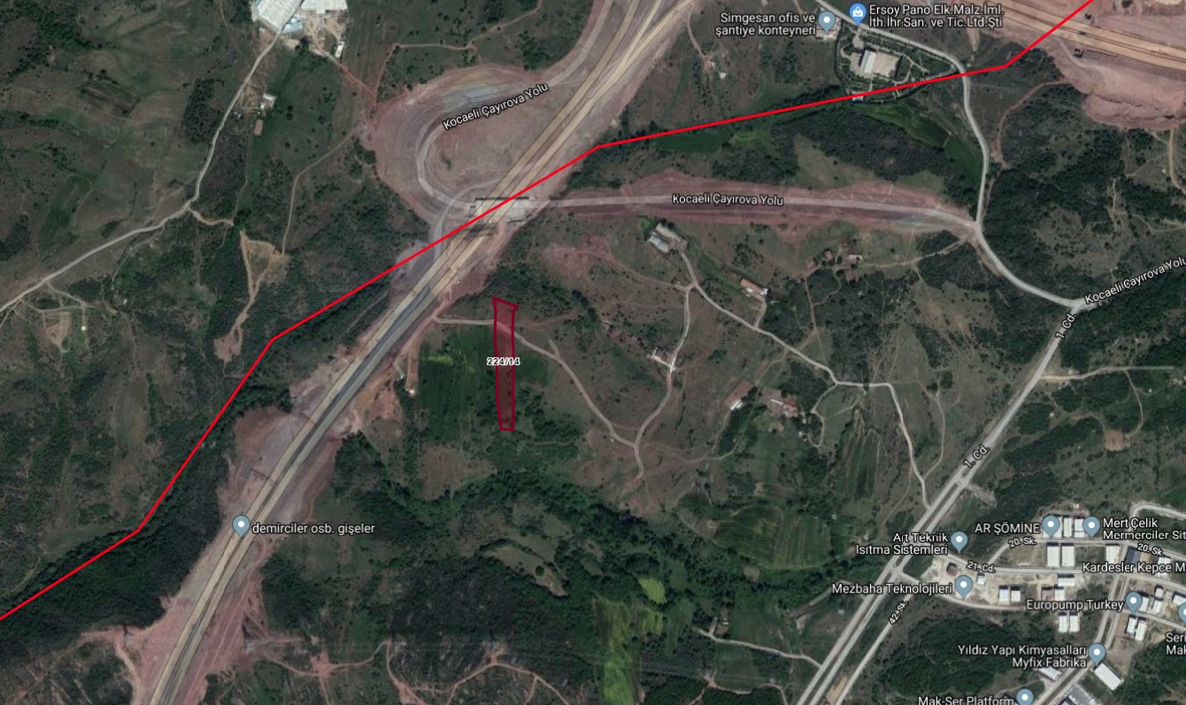 KOCAELİ DİLOVASI KÖSELER DE MÜSTAKİL KONUT İMARLI ARSA - Kocaeli, Dilovası