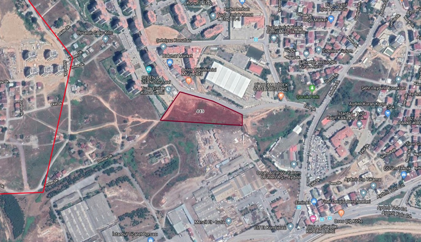 İSTANBUL TUZLA AYDINLI DA MÜSTAKİL DEPO İMARLI - İstanbul, Tuzla