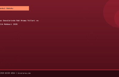 Taşınmaz Davalarında Hak Arama Yolları ve Avukatlık Rehberi 2026