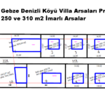 Gebze Denizli Köyü’nde 562,64 m² Ana Asfalta Cepheli Villa İmarlı Arsa