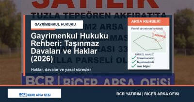 Gayrimenkul Hukuku Rehberi: Taşınmaz Davaları ve Haklar (2026)