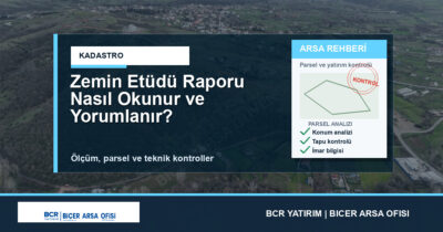 Zemin Etüdü Raporu Nasıl Okunur ve Yorumlanır?