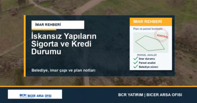 İskansız Yapıların Sigorta ve Kredi Durumu