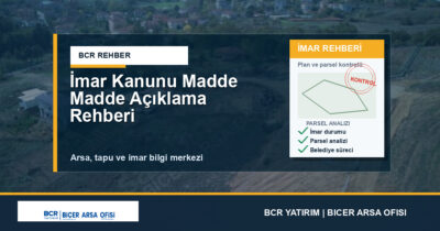 İmar Kanunu Madde Madde Açıklama Rehberi