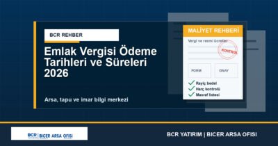 Emlak Vergisi Ödeme Tarihleri ve Süreleri 2026