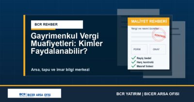 Gayrimenkul Vergi Muafiyetleri: Kimler Faydalanabilir?
