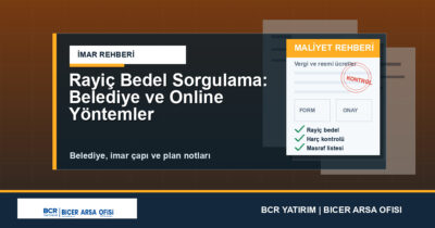 Rayiç Bedel Sorgulama: Belediye ve Online Yöntemler