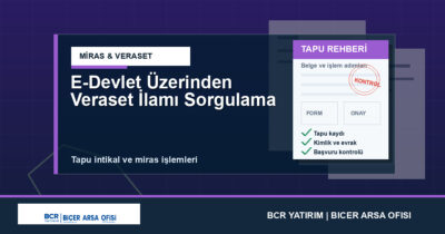 E-Devlet Üzerinden Veraset İlamı Sorgulama