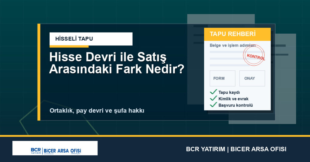 Hisse Devri ile Satış Arasındaki Fark Nedir?