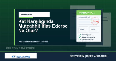 Kat Karşılığında Müteahhit İflas Ederse Ne Olur?