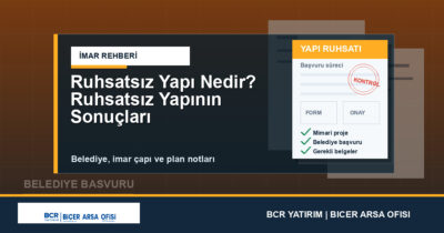 Ruhsatsız Yapı Nedir? Ruhsatsız Yapının Sonuçları