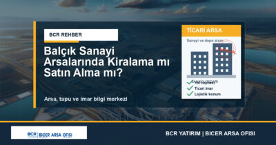 Balçık Sanayi Arsalarında Kiralama mı Satın Alma mı?