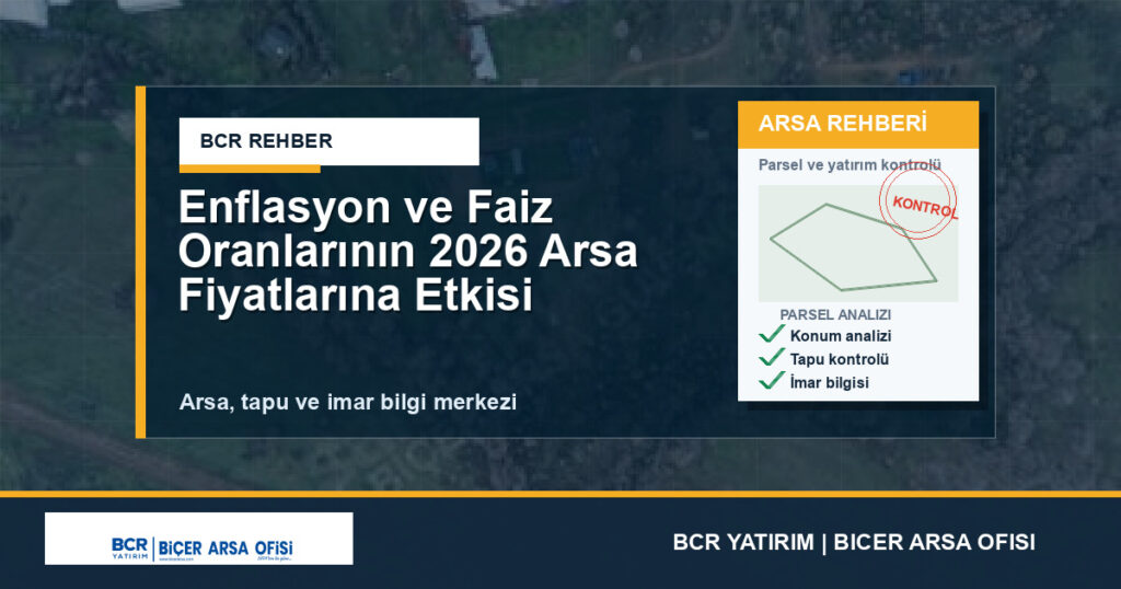 Enflasyon ve Faiz Oranlarının 2026 Arsa Fiyatlarına Etkisi