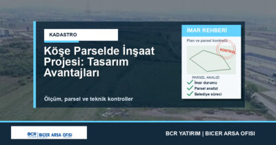 Köşe Parselde İnşaat Projesi: Tasarım Avantajları